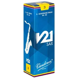 Vandoren V21 Tenorsaxophonblätter Stärke 3 5er Pack - Blätter