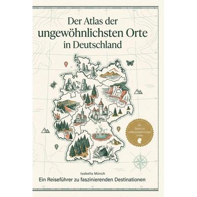 Der Atlas der ungewöhnlichsten Orte in Deutschland, Gebundene Ausgabe von Isabella Münch, BoD - Books on Demand, 978-3-695-39490-6