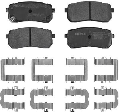 MEYLE 025 245 5915/W Brake pad set