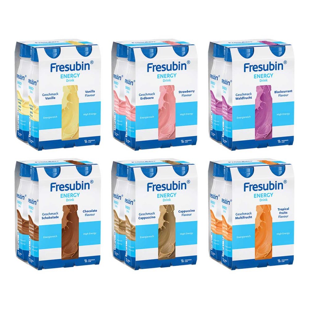 Fresenius Kabi Deutschland GmbH Fresubin Energy Trinknahrung Mischkarton Aufbaunahrung 06091564
