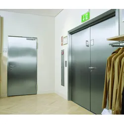 Teckentrup Edelstahl Innentür, einbaufertiges Türelement, Normgrößen