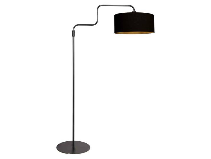 Lampadaire - noir - Bloeba - métal textile - Ø 40cm - E27 - 4161ZW - Steinhauer