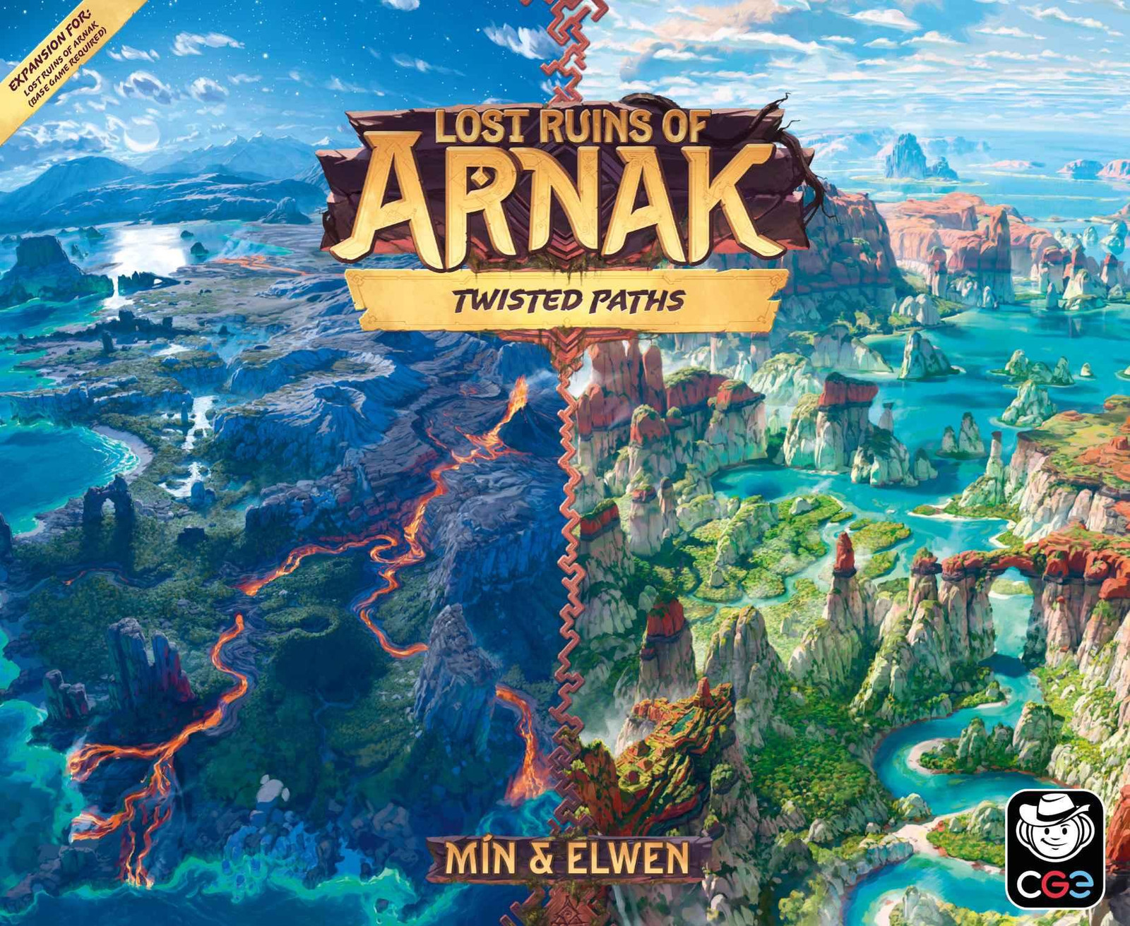 Verloren Ruïnes van Arnak Verdraaide Padden Uitbreiding Bordspel van Czech Games Edition