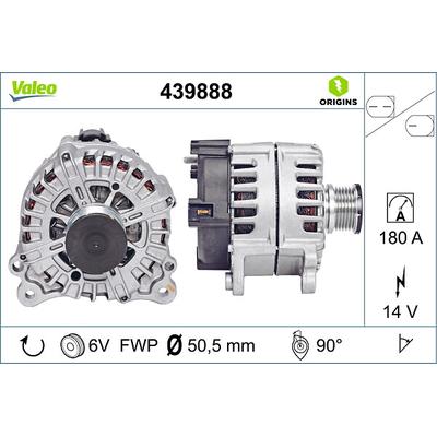 VALEO Generator NEW ORIGINAL PART 439888 für Audi