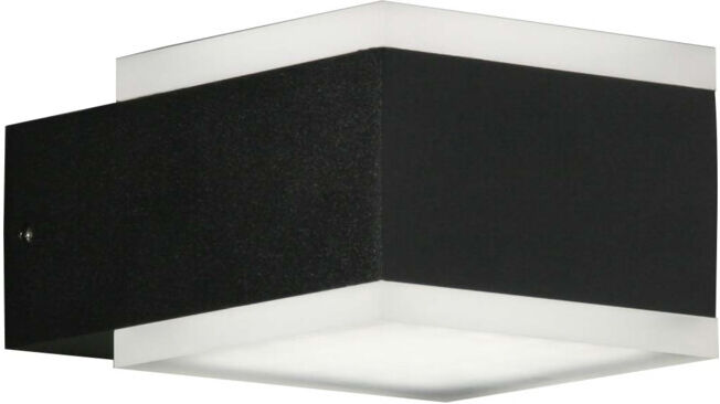 Böhmer Applique extérieure LED 2x6W 3000K 2x500lm noir IP54 ; boehmer (34128)
