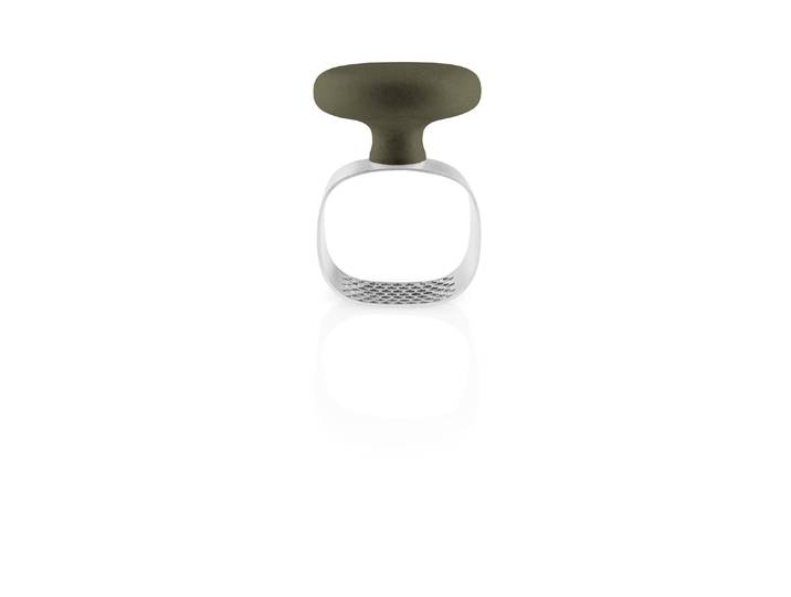 Knoblauchpresse EVA SOLO Green Tool , silber (silberfarben), B:6,4cm L:9,5cm T:6,4cm, Edelstahl, Küchenpressen, Knoblauchpresse