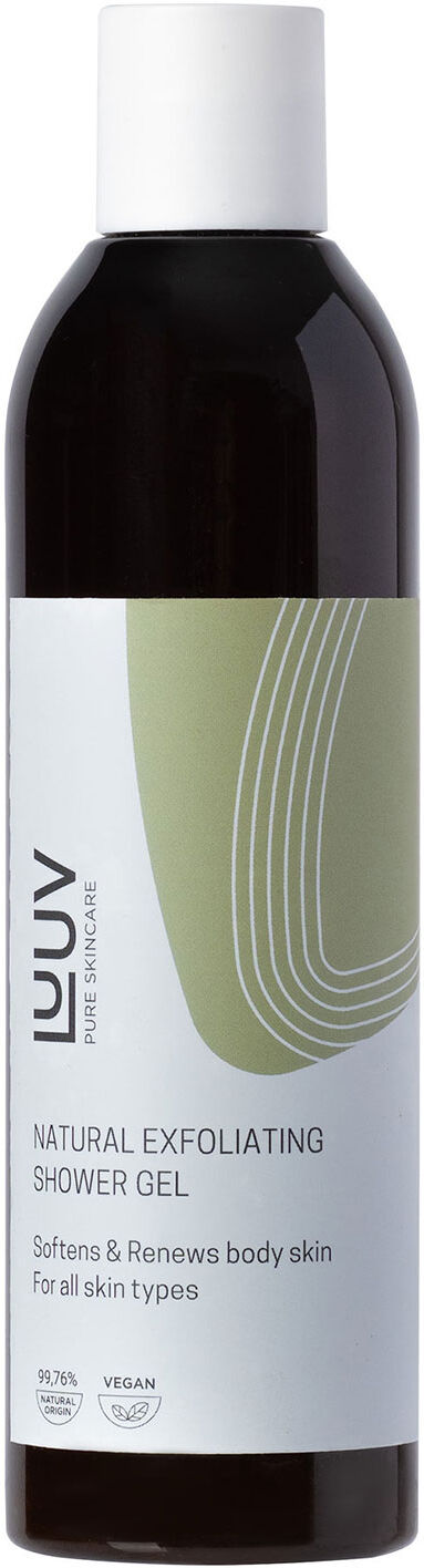 LUUV Natural Exfoliating Shower Gel 200ml