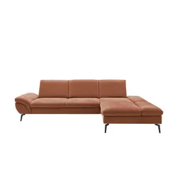 Lounge Collection Ecksofa  Malena , orange , Maße (cm): B: 314 H: 92 T: 199.0