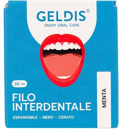 Geldis Doctor Filo Interdentale Menta/Fluoro 30 m