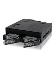 Icy Dock ToughArmor Gehäuse für Speicherlaufwerke 2.5" 6,4 cm Schwarz (MB602SPO-B)