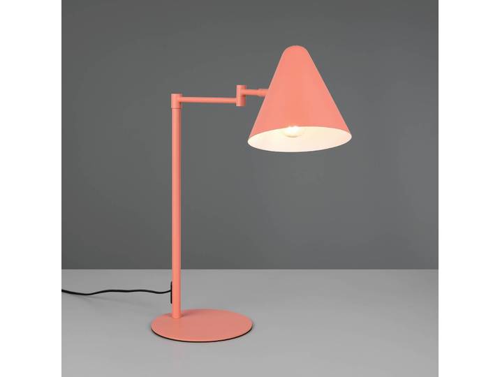 Trio Lighting Tischlampe Cosima, gelb / orange, für Wohn- / Esszimmer, Metall, Modern