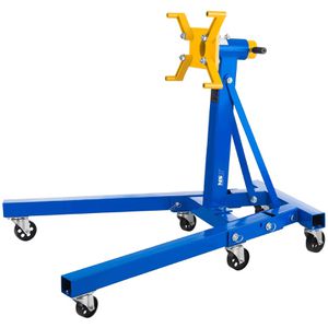 MSW Motorständer 10060313, klappbar, mit 4 Aufnahmepunkten, in 6 Positionen arretierbar, 360° drehbar, Tragkraft 900 kg