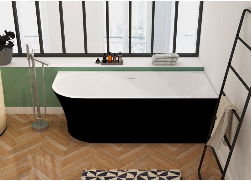 Distribain Baignoire îlot D-Sicilia Black