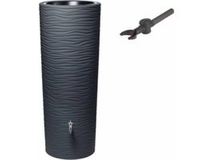 Récupérateur d'eau avec bac à fleurs 350L, Natura