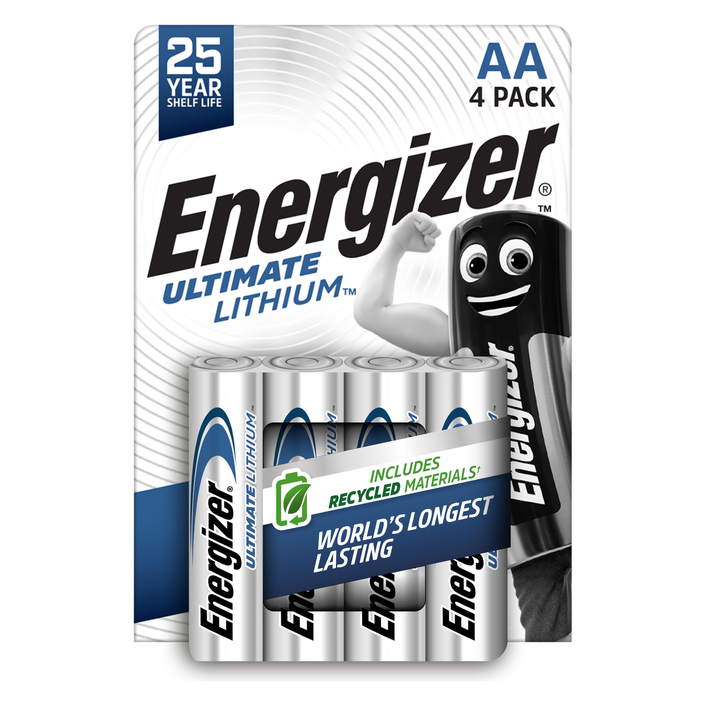Energizer Ultimate Lithium (4 Stk., AA, 3000 mAh) (629611)