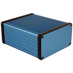 Hammond Stranggepresstes Gehäuse (Gehäuse), Elektronikzubehör + Gehäuse, Blau