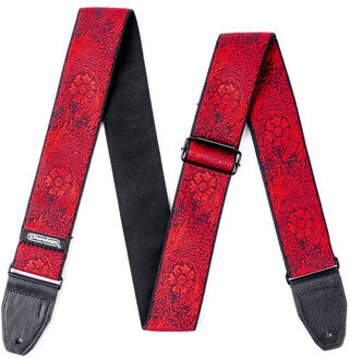 Dunlop Jacquard Strap Albion Red Albion Red