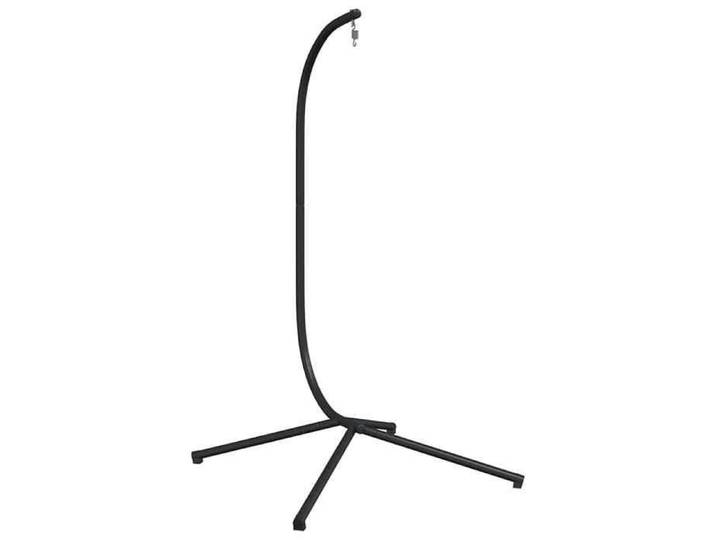 Support pour Fauteuil Œuf Suspendu sans Panier (Base de Support Uniquement) - SARFAY - Anthracite - Acier - 104x100x197 cm&13517