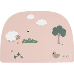 Tiny Farm Platzset 38 x 27 cm, rosa