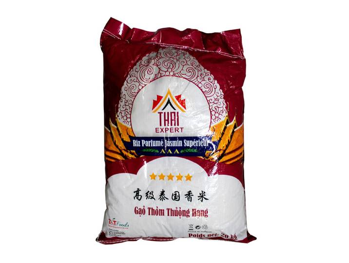 Thai Expert Riz jasmin parfumé - 20 kg