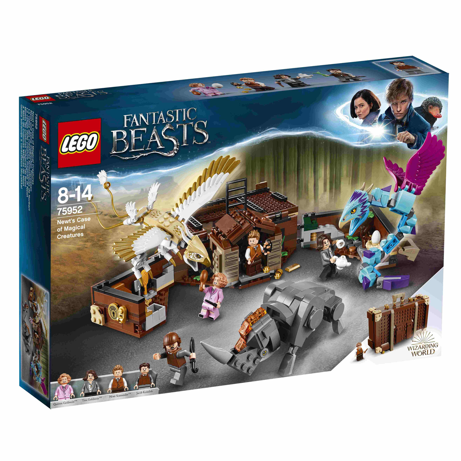 LEGO Harry Potter Newts Koffer met Magische Wezens 75952