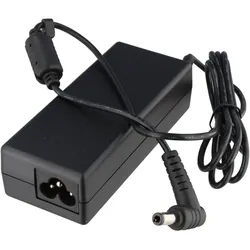 AccuCell Netzteil für Lifetec LT9865 (kein Original) (65 W), Notebook Netzteil, Schwarz