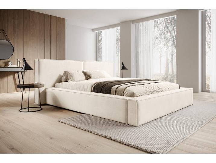 Compleo Polsterbett HEVEN mit Bettkasten & Lattenrost, Designerbett, Kopfteil (Kostenlose Lieferung! TOP ANGEBOT), Hochwertiges Schlafzimmermöbel in verschiedenen Größen!