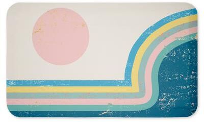 "Stupell Abstract Symbols & Patterns Kitchen Mat, 18x30 - 18"" x 30"""