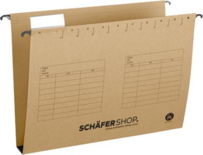Schäfer Shop Select Hängesammler, Öffnung seitlich, für Formate bis DIN A4, 40 mm Breit