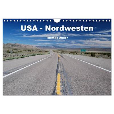 USA - Nordwesten (Wandkalender 2027 DIN A4 quer), CALVENDO Monatskalender