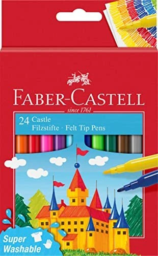 Faber-Castell Castle rund, 24 Farben