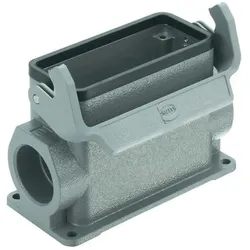Harting Sockelgehäuse, Elektronikkabel + Stecker, Grau
