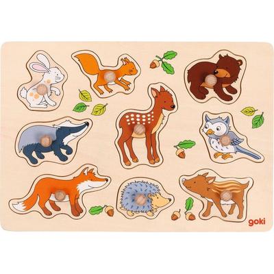 Steckpuzzle Waldtiere