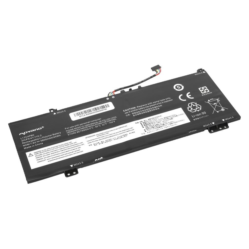 Movano Bateria L17C4PB0 L17M4PB0 do Lenovo Yoga 530-14IKB - 5800 mAh (44 Wh) (5800 mAh) (BT/LE-530S)