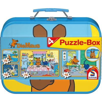 Puzzle Box Schmidt Spiele Die Maus 2x26, 2x48 Teile