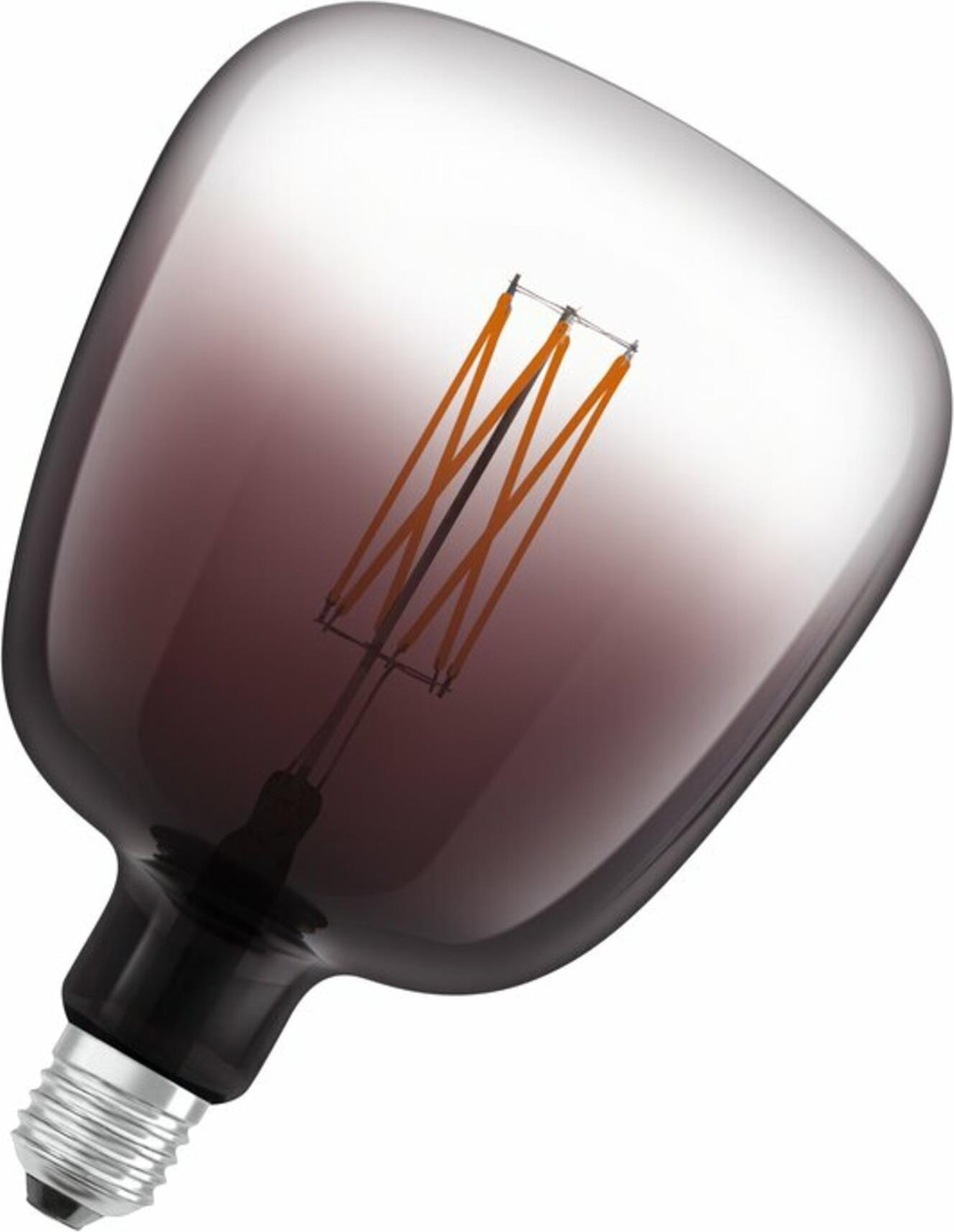 Osram Vintage 1906 LED-lamp met rooktint, 4,5W, E27, warmwit, dimbaar