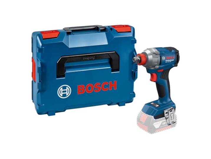Bosch PRO Visseuse à chocs/boulonneuse sans fil GDX 18V-285 C’est l’outil idéal pour boulonner et visser avec un seul et même porte-outil GDX 18V-285 solo L-Boxx