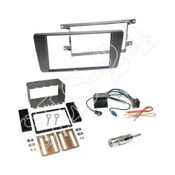 Skoda Octavia (1Z) ab 2003 Autoradio -DIN Einbaurahmen Radioblende + Adapterk...