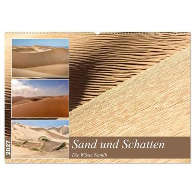 Sand und Schatten (Wandkalender 2027 DIN A2 quer), CALVENDO Monatskalender