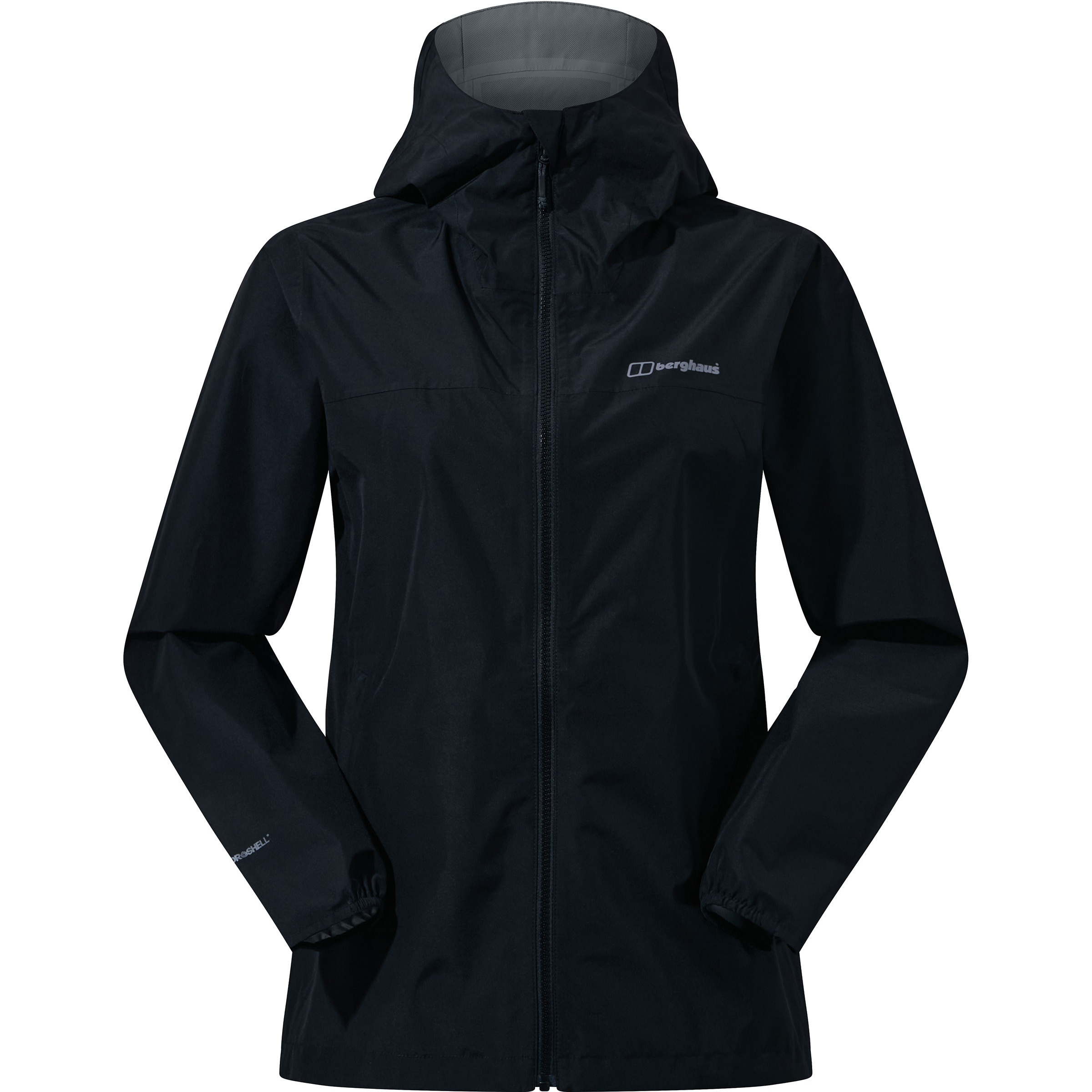 Berghaus Deluge Pro 3.0 Damen Regenjacke schwarz Größe M Trekking Elastisch Wasserabweisend