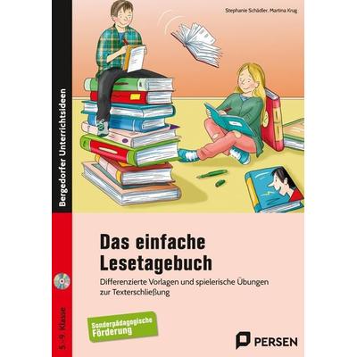 Das einfache Lesetagebuch, Set von Stephanie Schädler,Martina Krug, Persen Verlag in der AAP Lehrerwelt GmbH, 978-3-403-20226-4