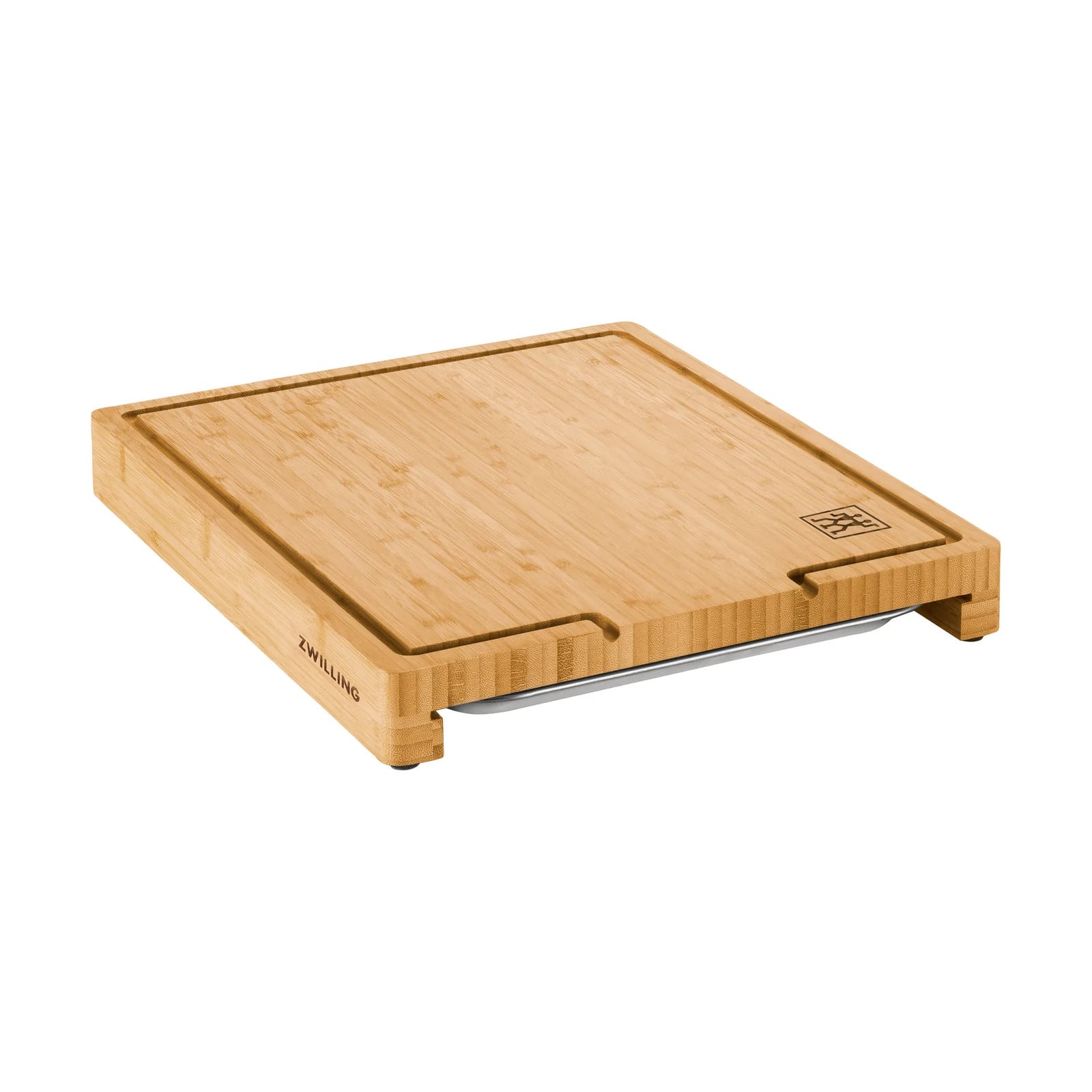 Zwilling BBQ+ snijplank van bamboe met opvangbak B/D/H: 41 x 31 cm