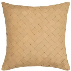 pad Kissen Web Leather 45 x cm Textilene Beige