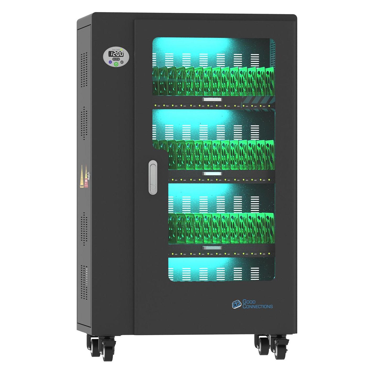 Good Connections GC ANTARES PRO T60C Ladewagen bis 11" USB-C 30W PD3.0 UVC-Desinfektion schwarz (PCT01-C60S)