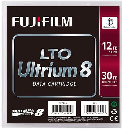 Fujifilm LTO Ultrium 8 Cartucho de Dados   30 TB