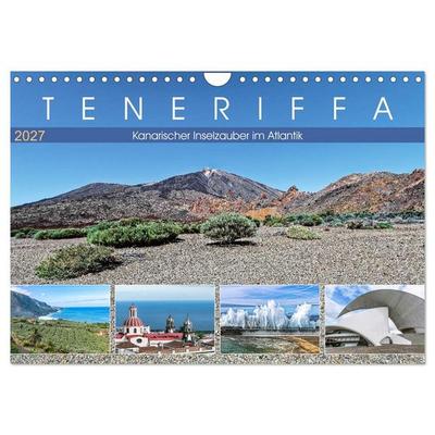 TENERIFFA Kanarischer Inselzauber im Atlantik (Wandkalender 2027 DIN A4 quer), CALVENDO Monatskalender