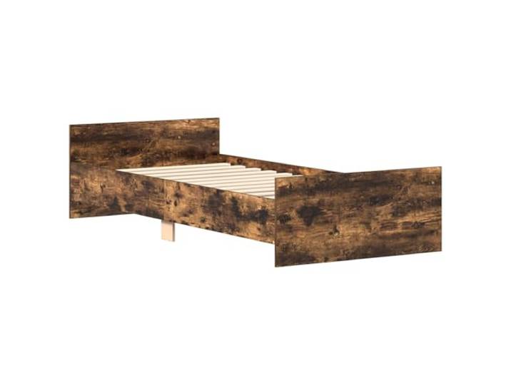 KTHLBRH Bettgestell aus Eichenholz mit Kopfteil aus Holz Einfache Montage, modernes Design, langlebiger Rahmen, nur für den Innenbereich