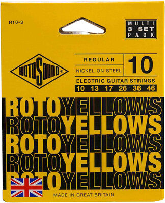 Rotosound R10-3 3er Pack
