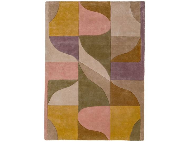 Tapis en viscose multicolore 200x290cm