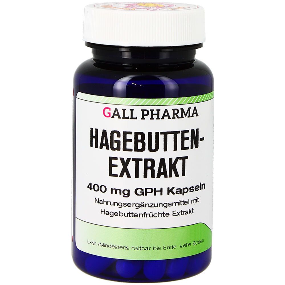 Hagebutten Extrakt 400 mg GPH Kapseln 180 St